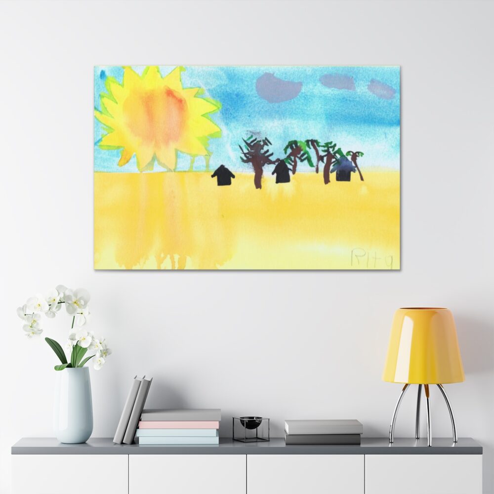 Rita Winkler's Painting: Hot Island on Canvas