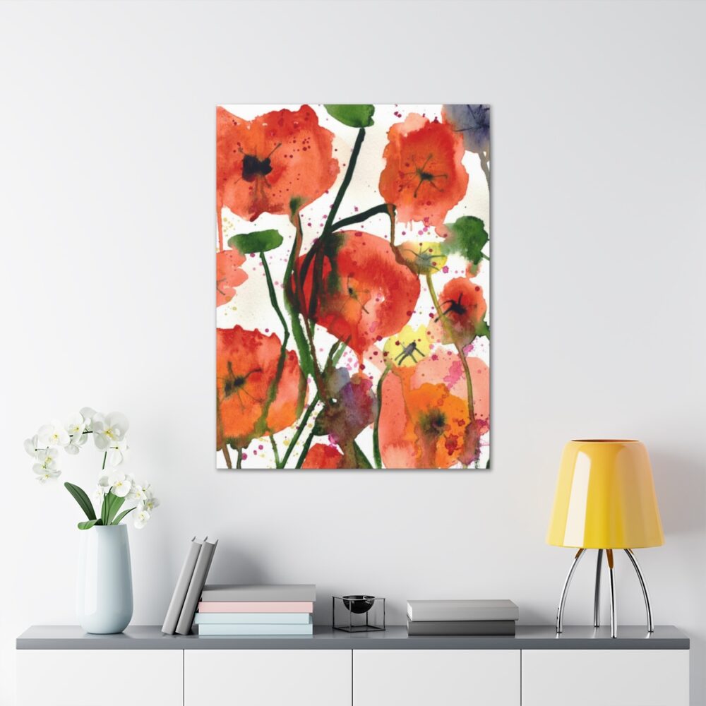 Rita Winkler's Painting: Poppies – Remembrance Day on Canvas