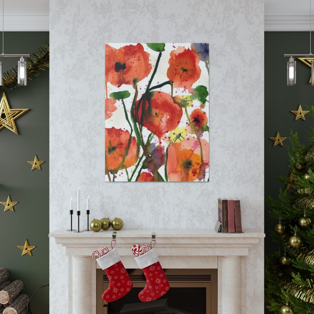 Rita Winkler's Painting: Poppies – Remembrance Day on Canvas