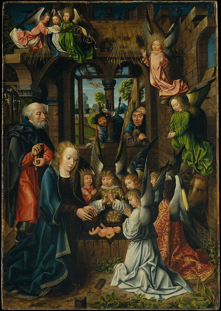 The Adoration Of The Christ Child