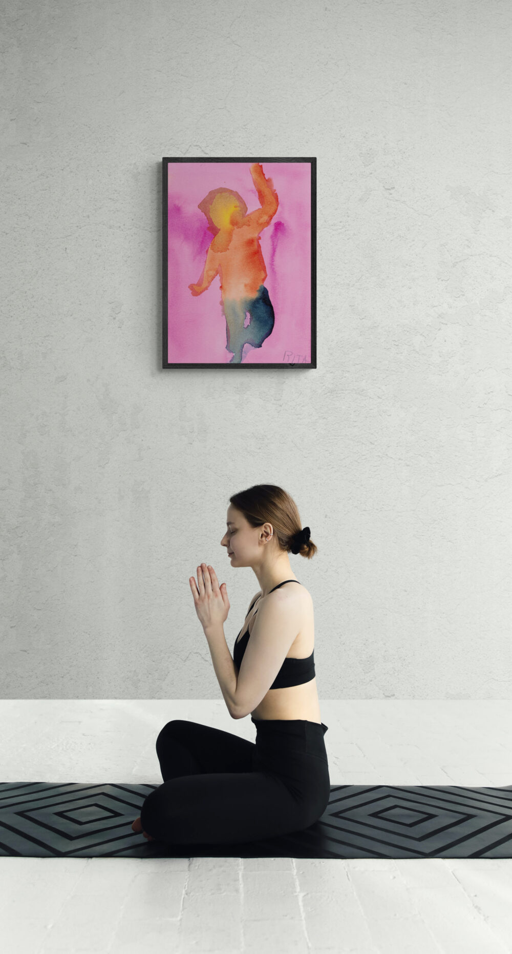 Rita Winkler's Painting: Yoga Tree Pose