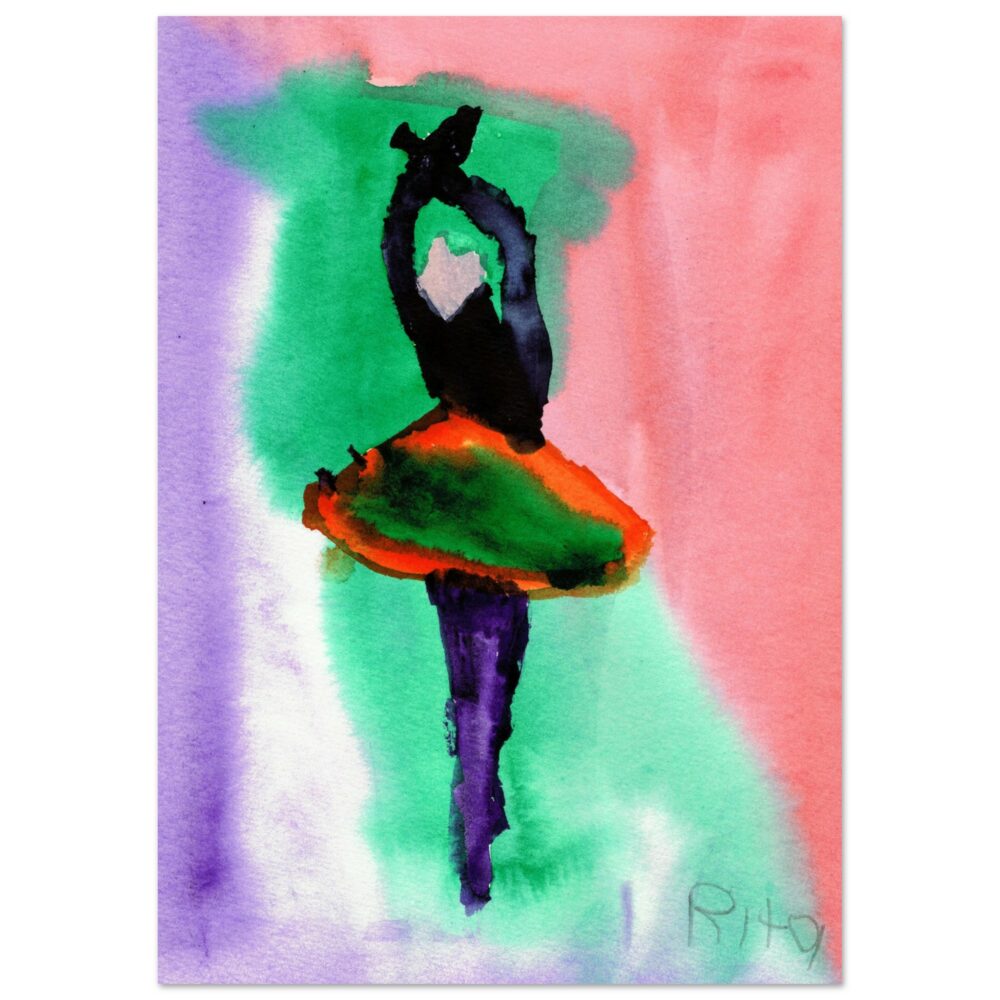 Rita Winkler's Painting: Ballerina