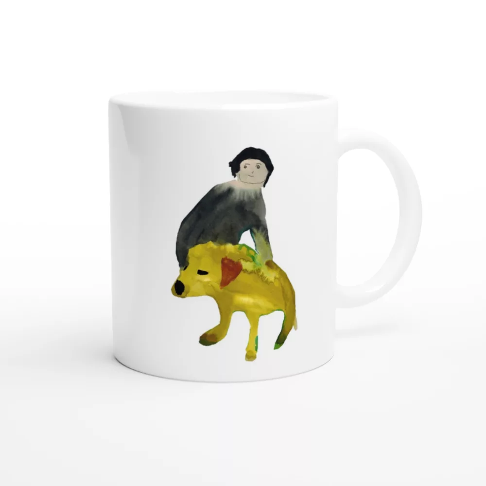 DANI’s New Dog – White 11oz Ceramic Mug