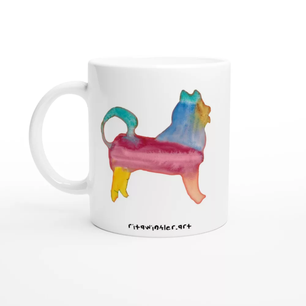 Husky Dog – White 11oz Ceramic Mug